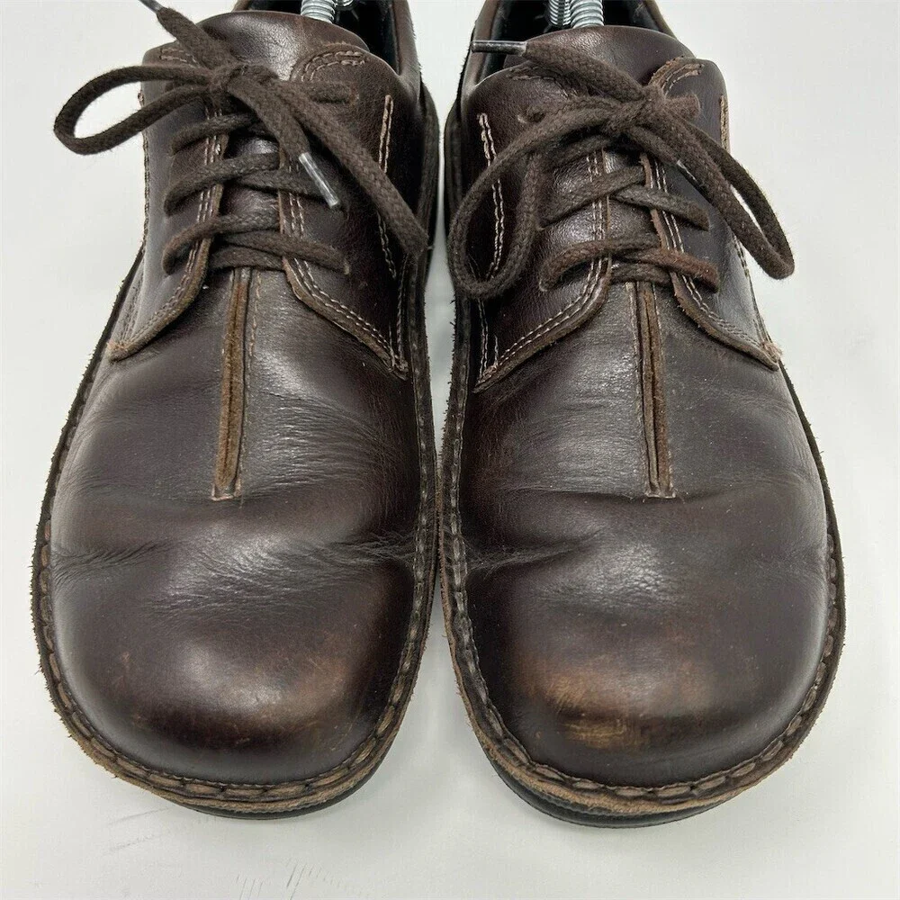 Naot Denali Men's Oxford Shoes Brown Lace Up Comfort Walking EU 43 (US 10-10.5)